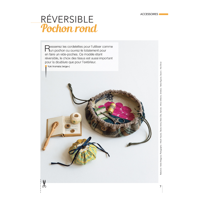 Coudre c'est facile n°77 - 26 jolis accessoires faciles à réaliser Magazine Couture