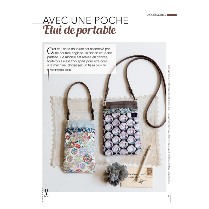 Coudre c'est facile n°77 - 26 jolis accessoires faciles à réaliser Magazine Couture