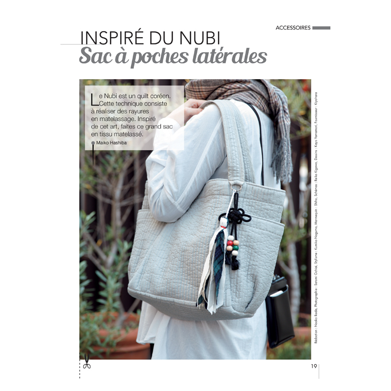 Coudre c'est facile n°77 - 26 jolis accessoires faciles à réaliser Magazine Couture