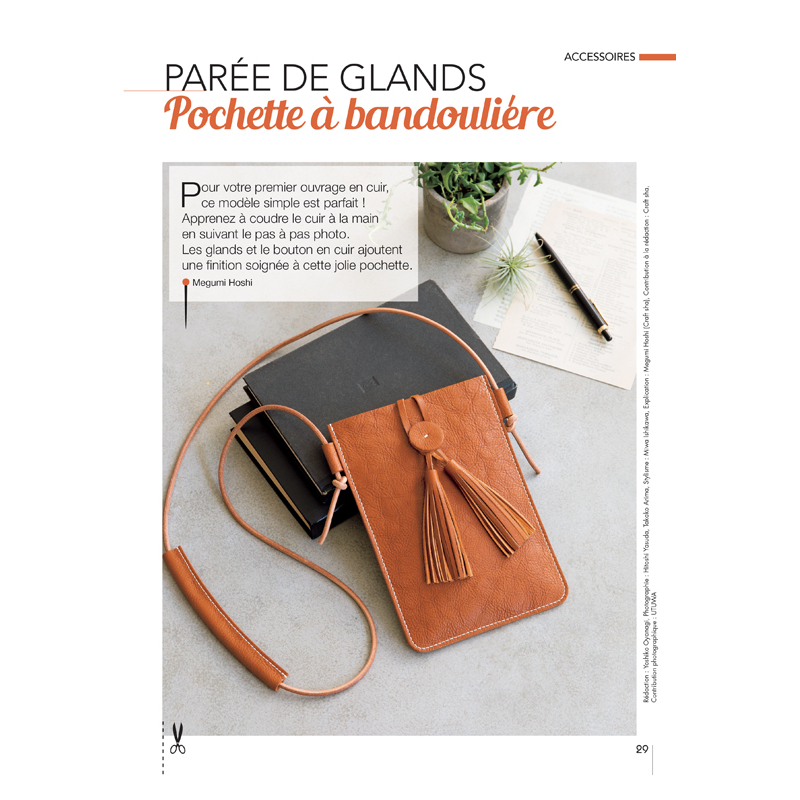 Coudre c'est facile n°77 - 26 jolis accessoires faciles à réaliser Magazine Couture