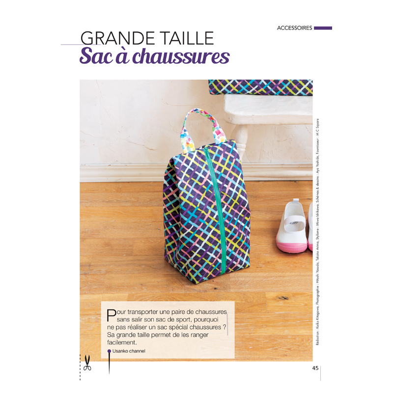 Coudre c'est facile n°77 - 26 jolis accessoires faciles à réaliser Magazine Couture