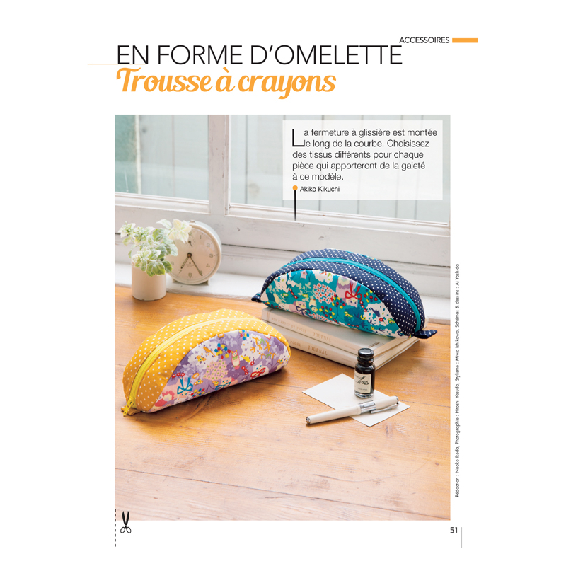 Coudre c'est facile n°77 - 26 jolis accessoires faciles à réaliser Magazine Couture