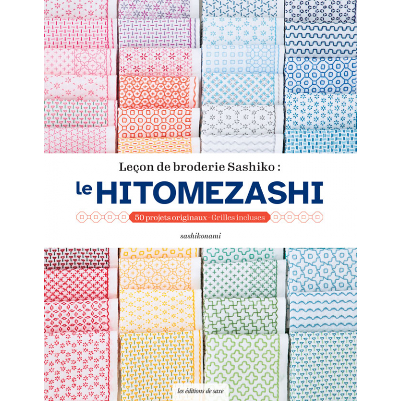 Leçon de broderie Sashiko : le Hitomezashi  - 1