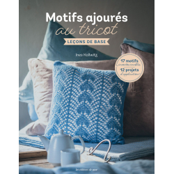 Motifs ajourés au tricot : leçons de base  - 1