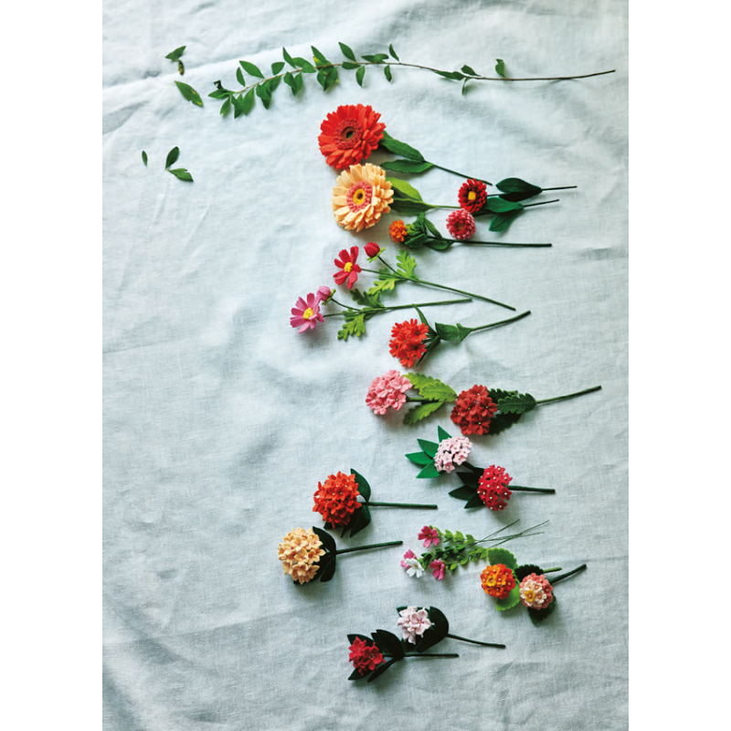 101 fleurs de feutrine Livre Loisirs créatifs
