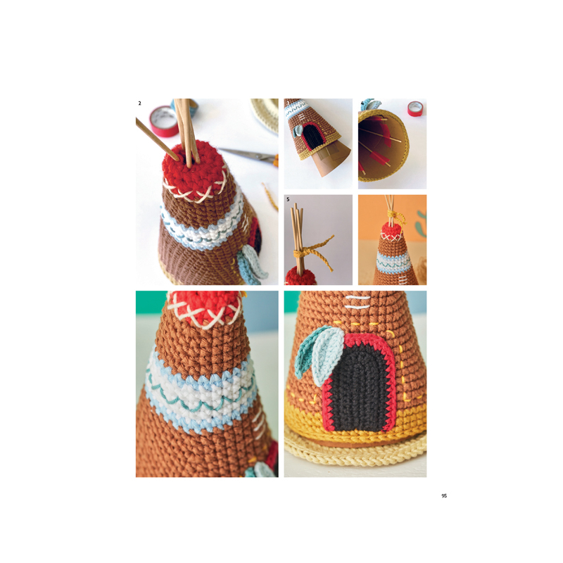 Le monde enchanté de valentin.c Livre Crochet