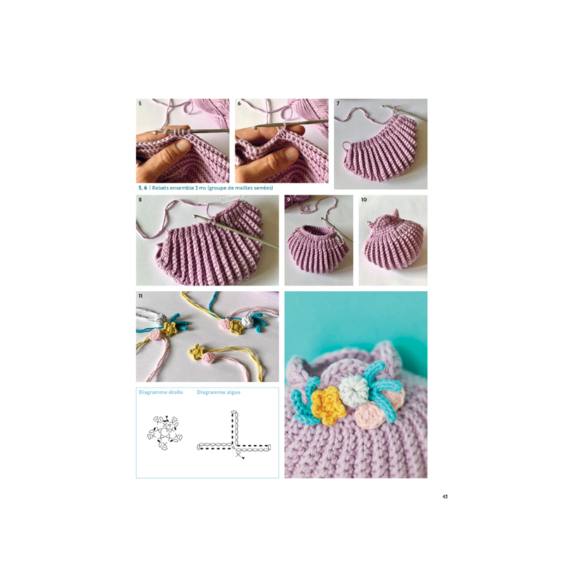 Le monde enchanté de valentin.c Livre Crochet