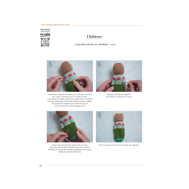 20 doudous au tricot Livre Tricot