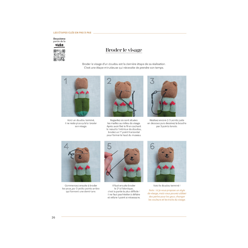 20 doudous au tricot Livre Tricot