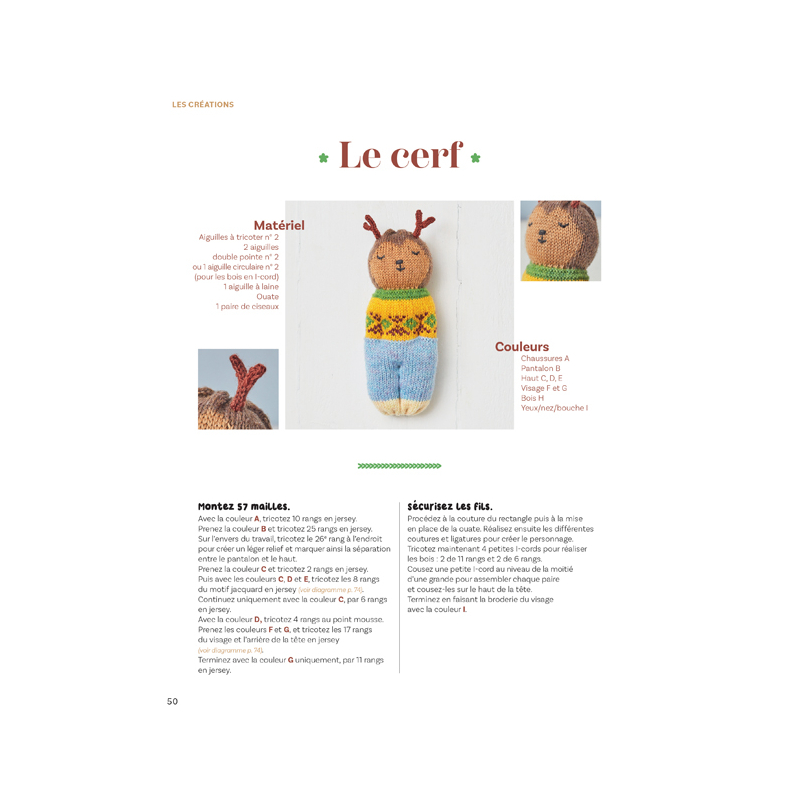 20 doudous au tricot Livre Tricot