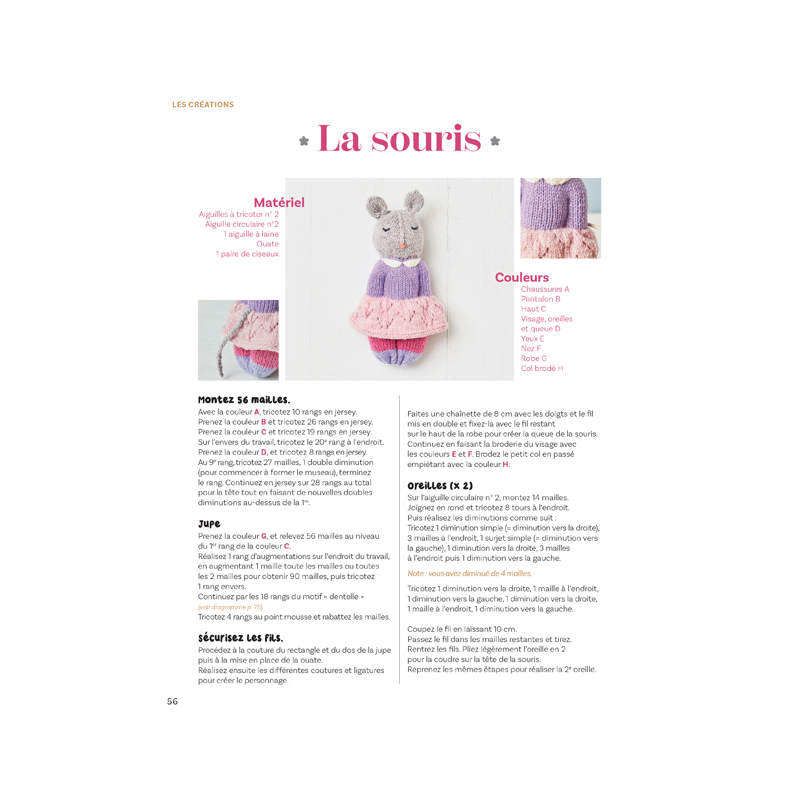 20 doudous au tricot Livre Tricot