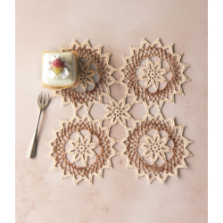 100 motifs & napperons en dentelle au crochet  - 12