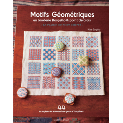 Motifs géométriques en broderie Bargello & point de croix  - 1