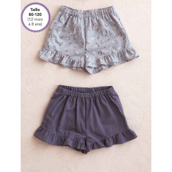 Modèle - Short volanté Modèle à télécharger Modèles