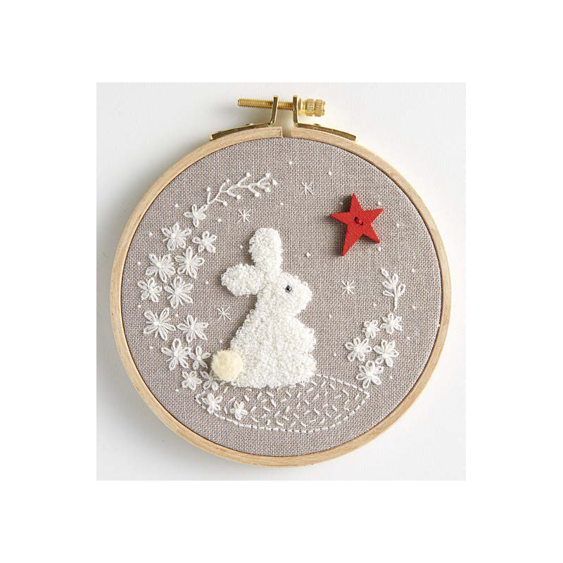 Modèles punch needle – Noël blanc Modèle à télécharger Modèles