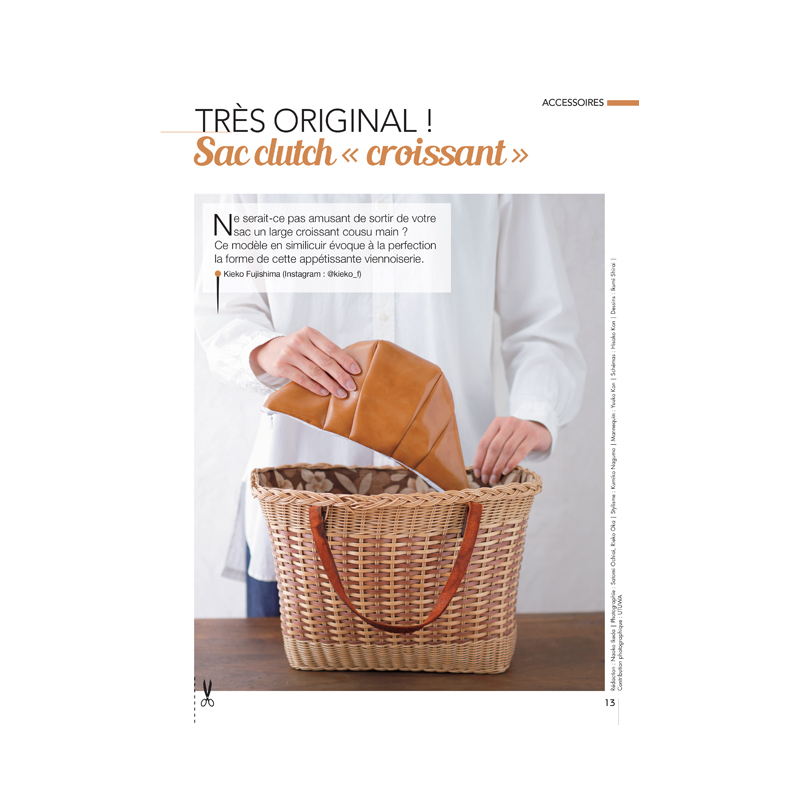 Coudre c'est facile n°78 - Créations printanières en chutes de tissus Magazine Couture