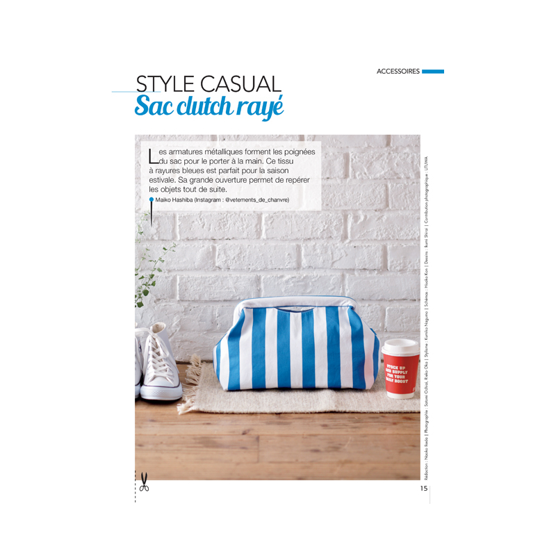 Coudre c'est facile n°78 - Créations printanières en chutes de tissus Magazine Couture