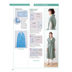 Coudre c'est facile n°78 - Créations printanières en chutes de tissus Magazine Couture