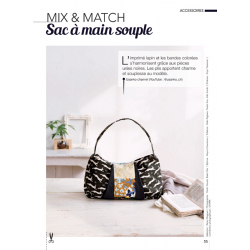 Coudre c'est facile n°78 - Créations printanières en chutes de tissus Magazine Couture