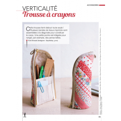 Coudre c'est facile n°78 - Créations printanières en chutes de tissus Magazine Couture