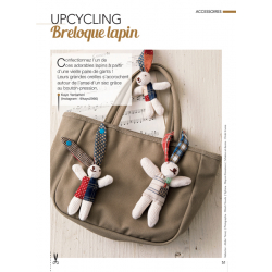 Coudre c'est facile n°78 - Créations printanières en chutes de tissus Magazine Couture