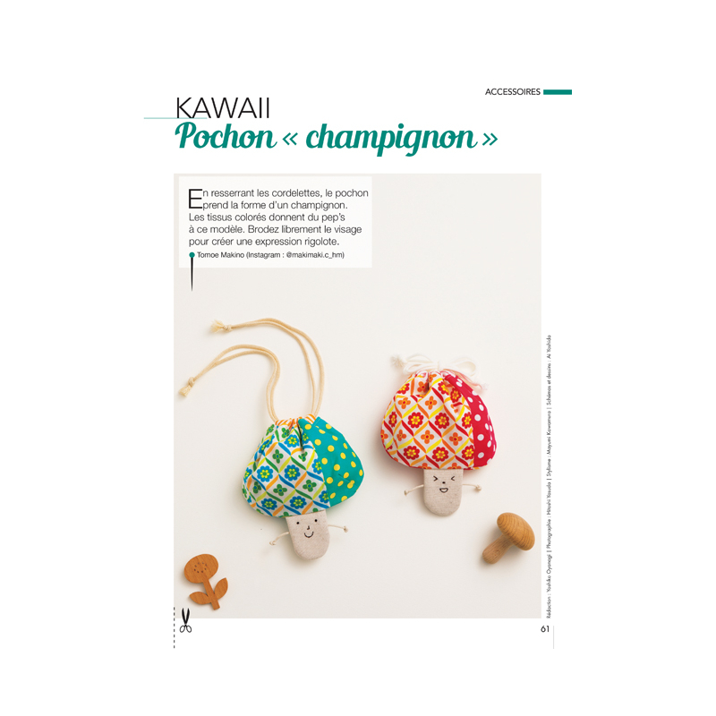 Coudre c'est facile n°78 - Créations printanières en chutes de tissus Magazine Couture