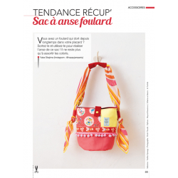 Coudre c'est facile n°78 - Créations printanières en chutes de tissus Magazine Couture