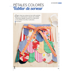 Coudre c'est facile n°78 - Créations printanières en chutes de tissus Magazine Couture