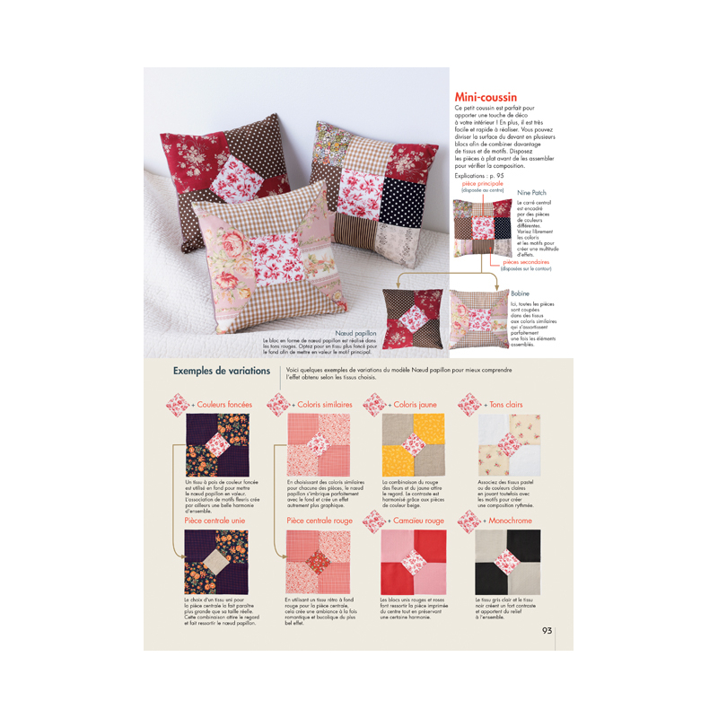 Coudre c'est facile n°78 - Créations printanières en chutes de tissus Magazine Couture