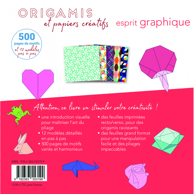 Origami et papiers créatifs - Esprit graphique  - 5