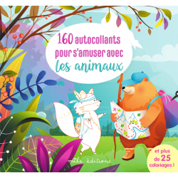 160 autocollants pour s'amuser avec les animaux  - 1