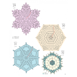 100 motifs & napperons en dentelle au crochet  - 19