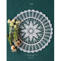 100 motifs & napperons en dentelle au crochet  - 24