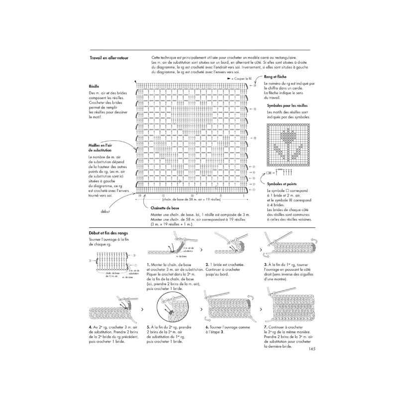 100 motifs & napperons en dentelle au crochet  - 25