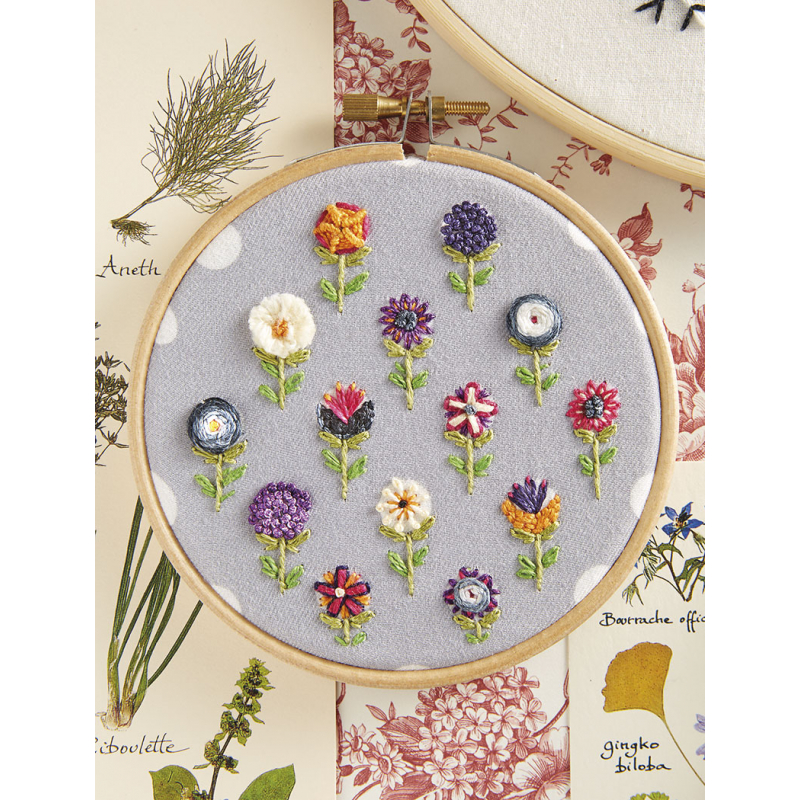 Modèle - Champs de fleurs Modèle à télécharger Modèles