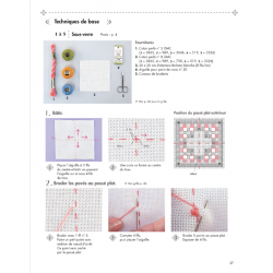 Broderie Hardanger simple et épurée  - 23