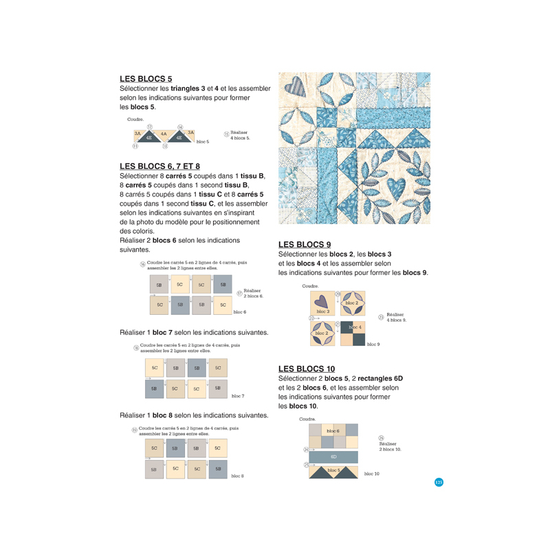 Belle saison quiltée - Magic patch N°148 Livre Patchwork