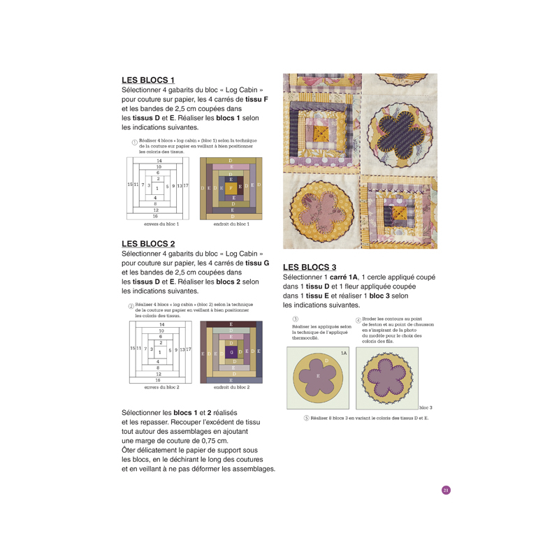 Belle saison quiltée - Magic patch N°148 Livre Patchwork