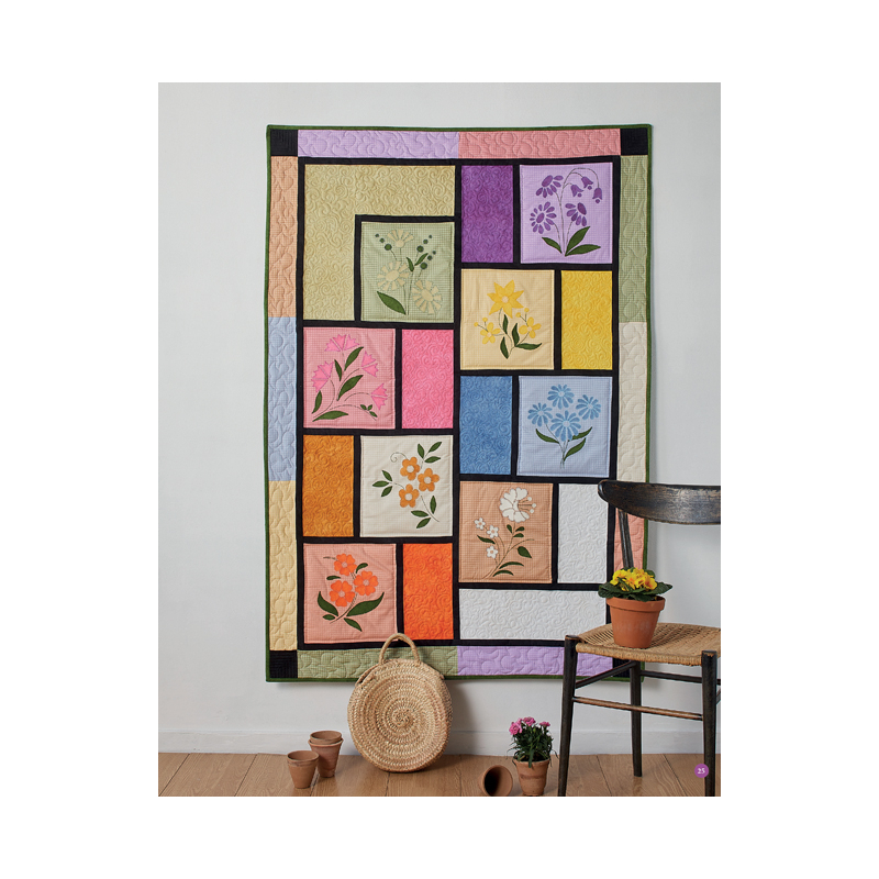 Belle saison quiltée - Magic patch N°148 Livre Patchwork