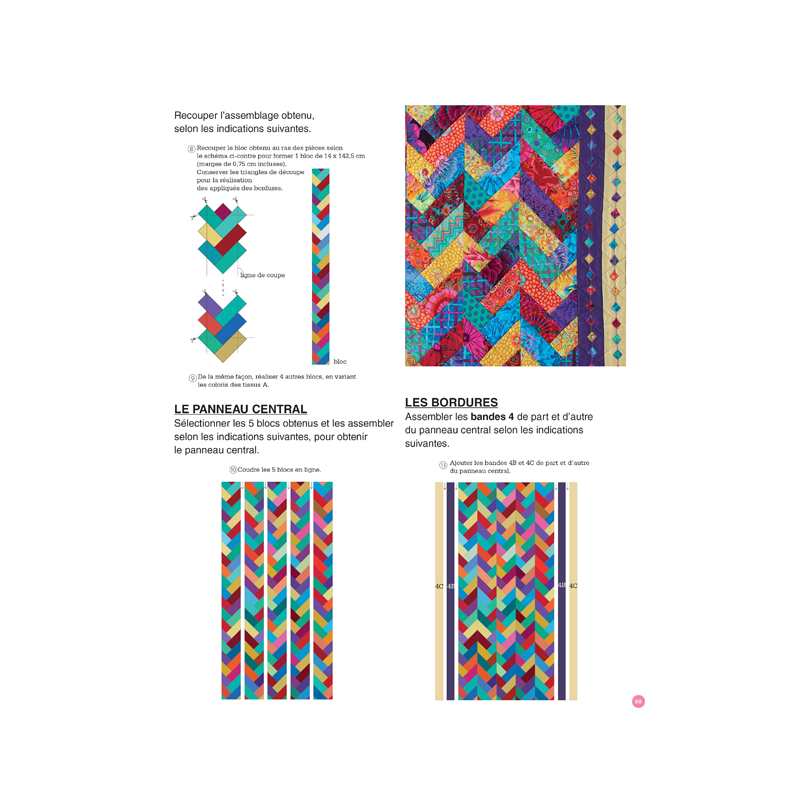 Belle saison quiltée - Magic patch N°148 Livre Patchwork