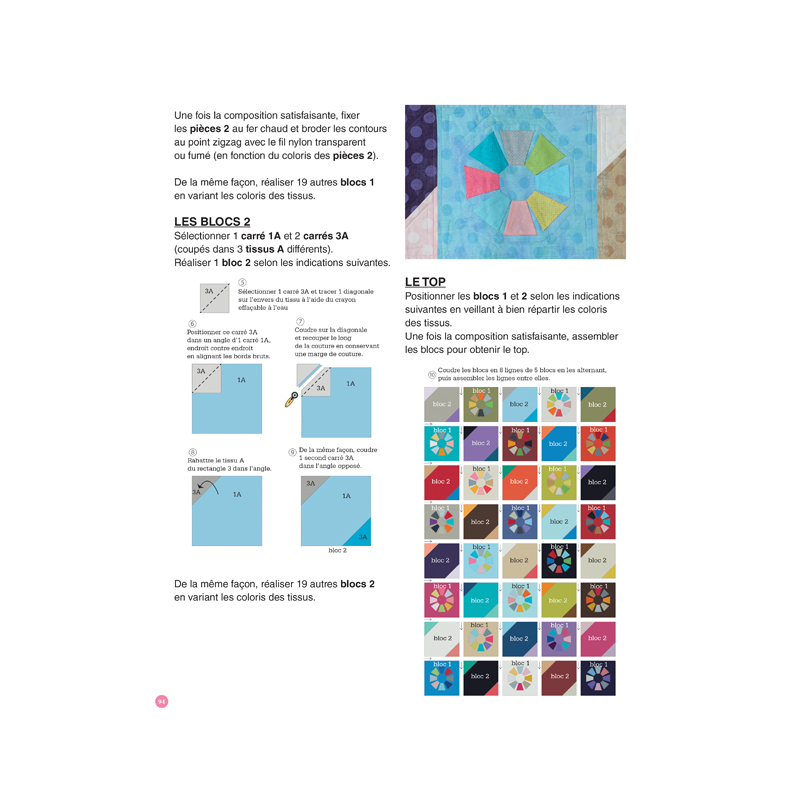 Belle saison quiltée - Magic patch N°148 Livre Patchwork
