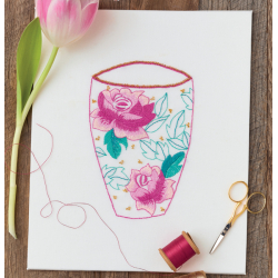 Décoration florale - Les Broderies de Marie Livre Broderie