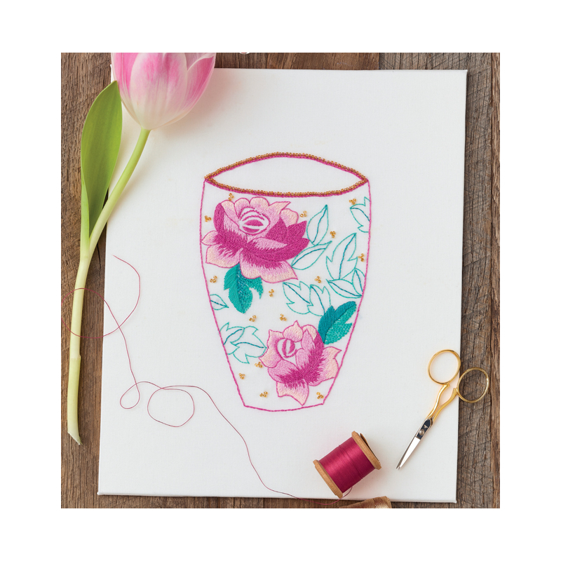 Décoration florale - Les Broderies de Marie Livre Broderie