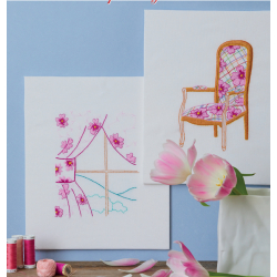 Décoration florale - Les Broderies de Marie Livre Broderie