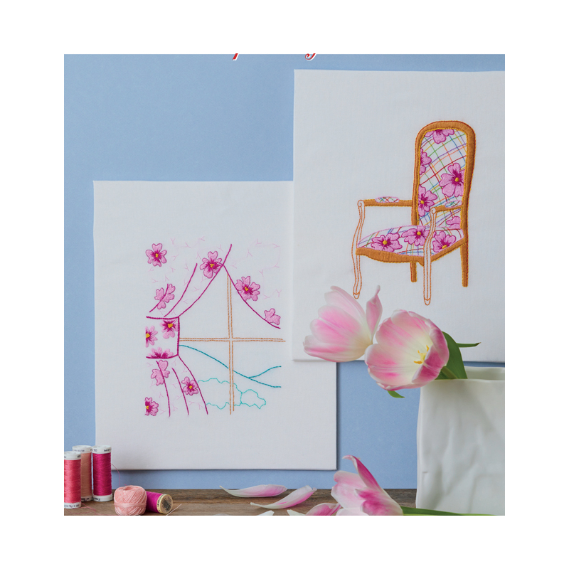 Décoration florale - Les Broderies de Marie Livre Broderie