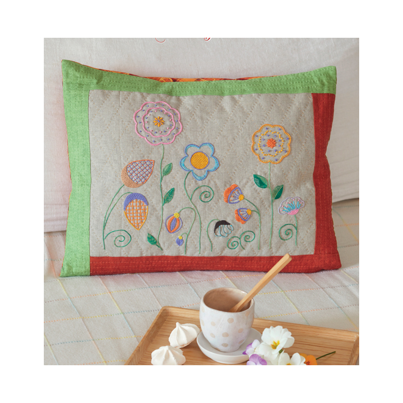 Décoration florale - Les Broderies de Marie Livre Broderie