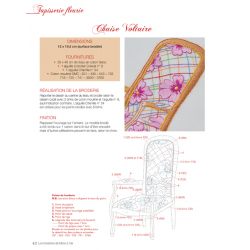 Décoration florale - Les Broderies de Marie Livre Broderie