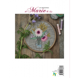 Décoration florale - Les Broderies de Marie Livre Broderie
