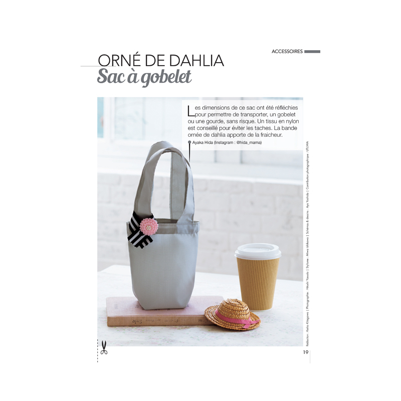 Coudre c'est facile n°79 - Des sacs ovales multifonctions Magazine Couture