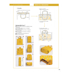 Coudre c'est facile n°79 - Des sacs ovales multifonctions Magazine Couture